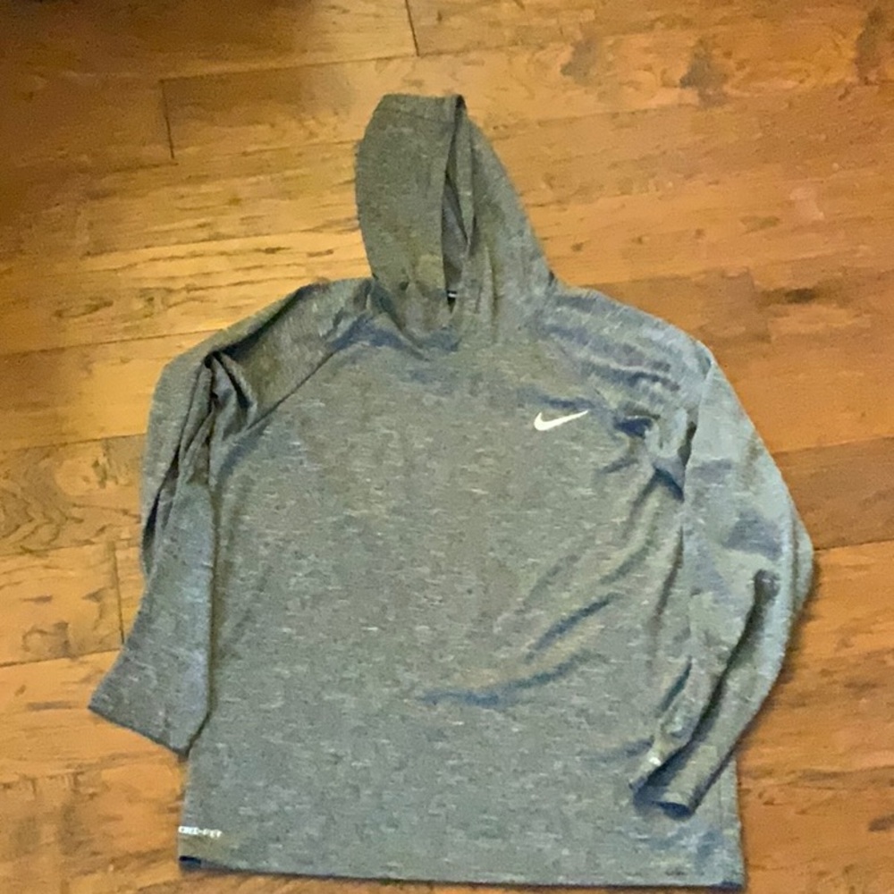 Nike Heathered Gray Hoodie